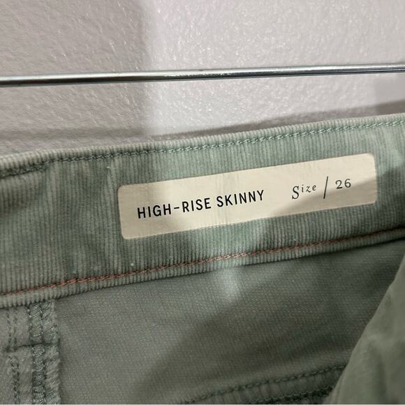 Anthropologie Pilcro High-Rise Skinny Corduroy
Pants Jeans Women's Size 26 - Picture 9 of 13